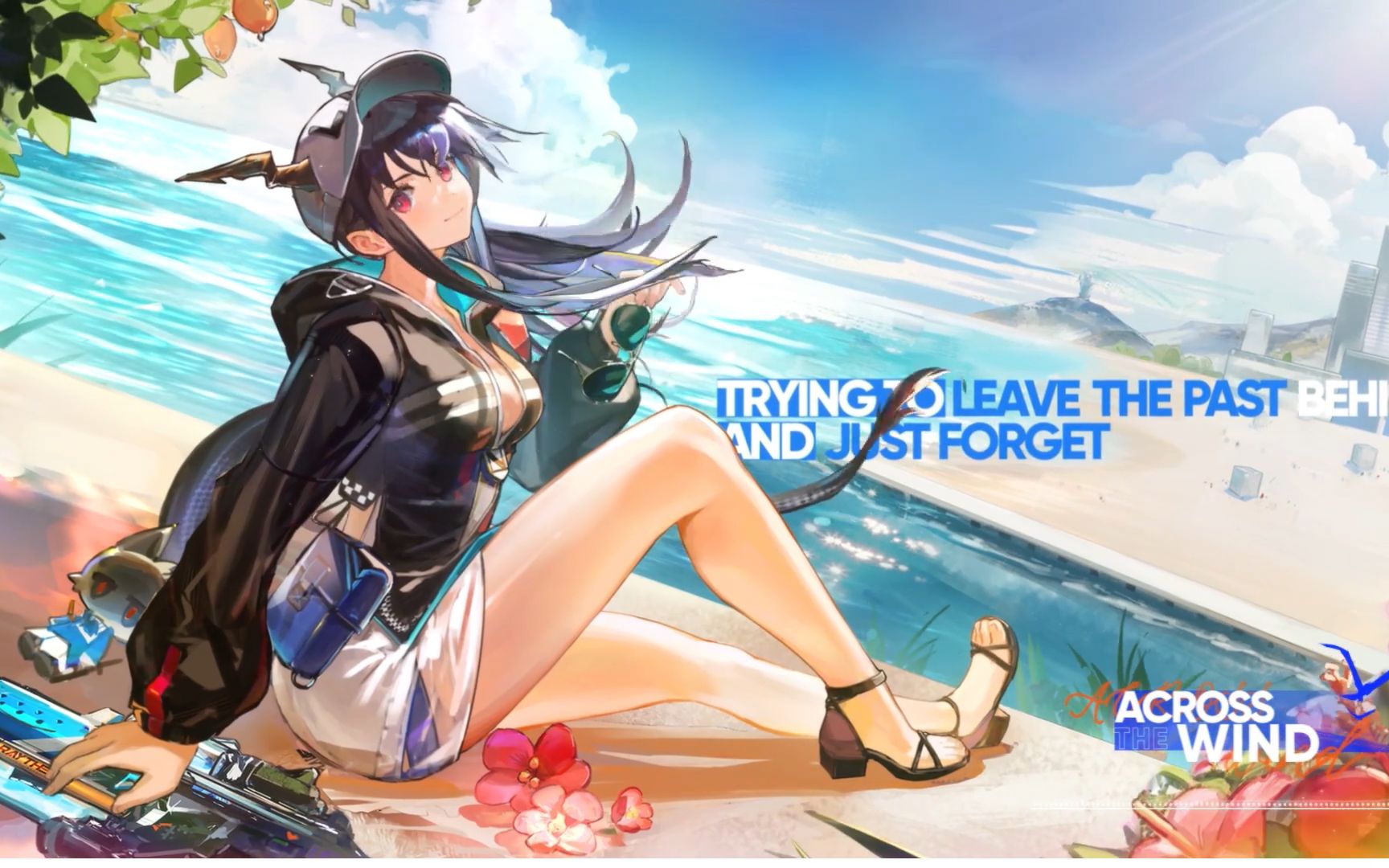 小火龙,小羊,假日威龙陈(水陈)热辣夏日对决龙门市区_明日方舟