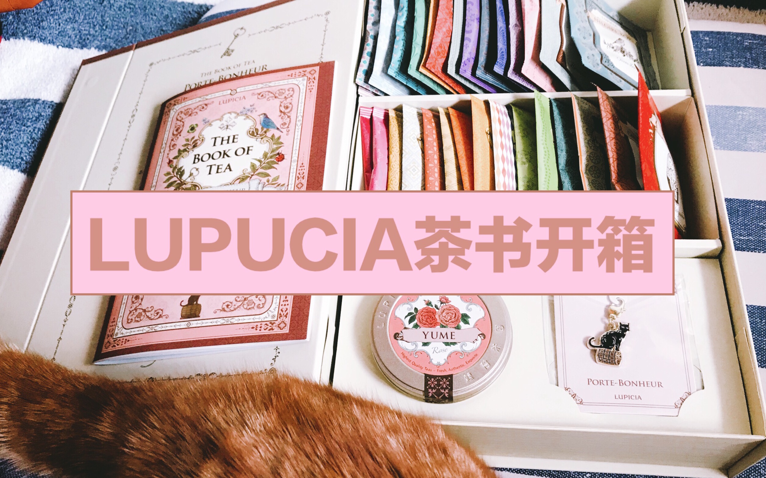 今年饮品就是它啦:lupicia2019茶书开箱哔哩哔哩bilibili