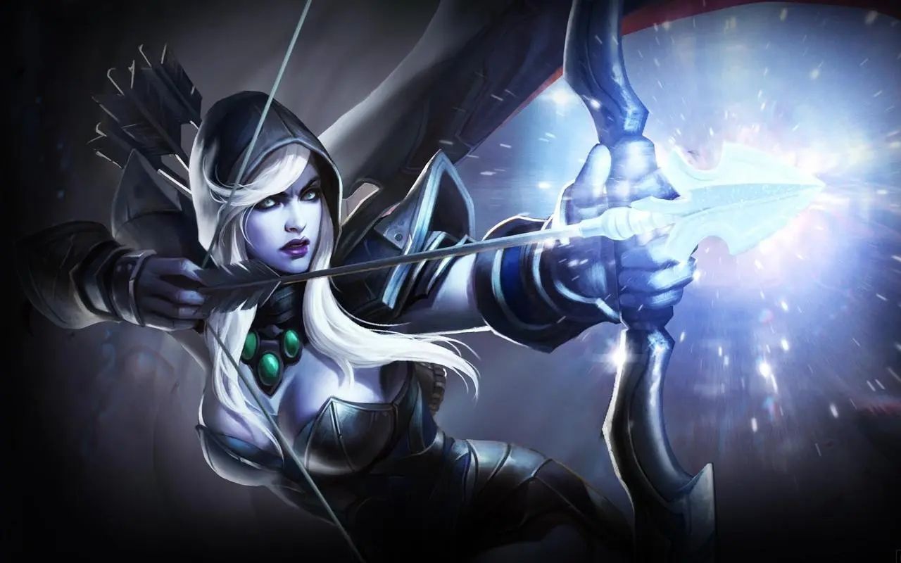 【阿卡莎】卡姐教你打dota《卓尔游侠》小黑