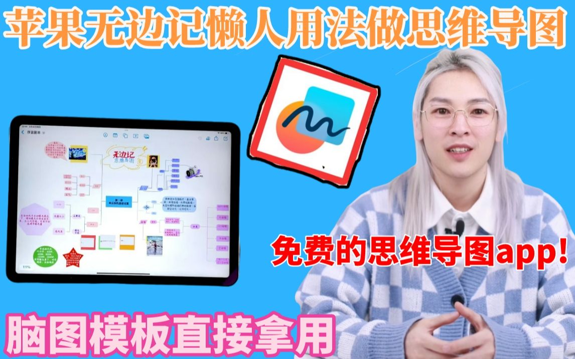 [图]✍️苹果无边记懒人用法🔥做思维导图神器