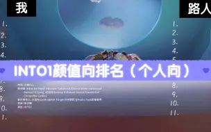 下载视频: 【INTO1】我和我不追星的堂妹（对内娱完全是路人状态）对INTO1的颜值排名