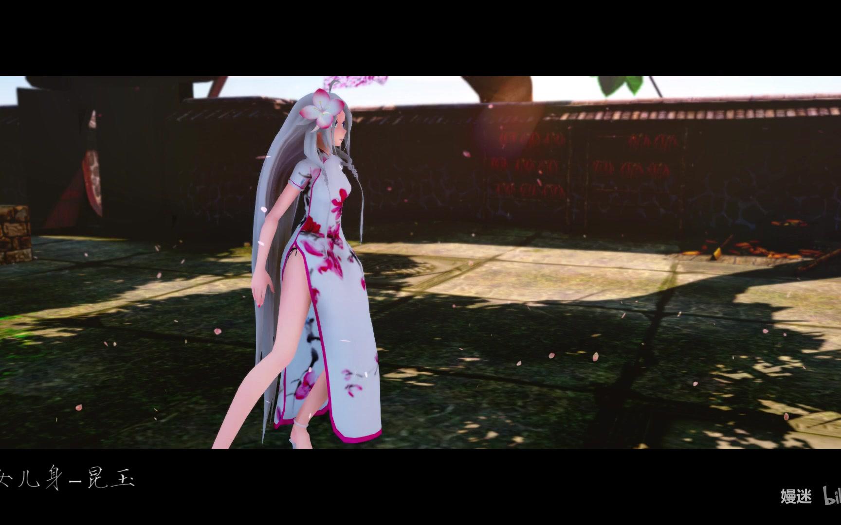 白腿,很清晰哦!多多关注原作者。![舞蹈MMD】