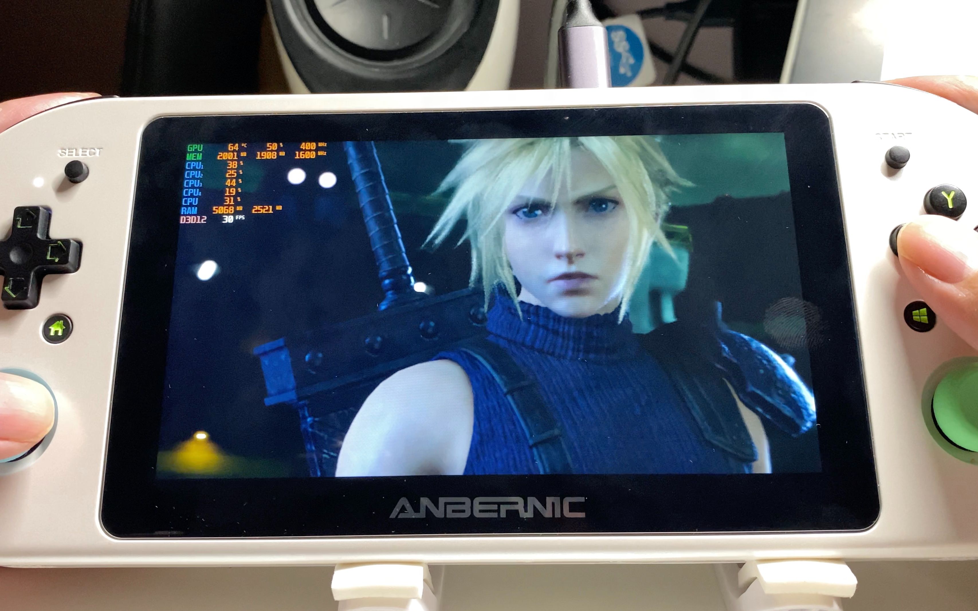 [图]最终幻想7重制版 FF7RE (最佳设定教学) - Anbernic Win600