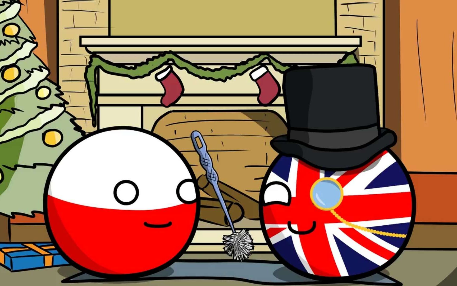 波兰球英国 大英帝国图片