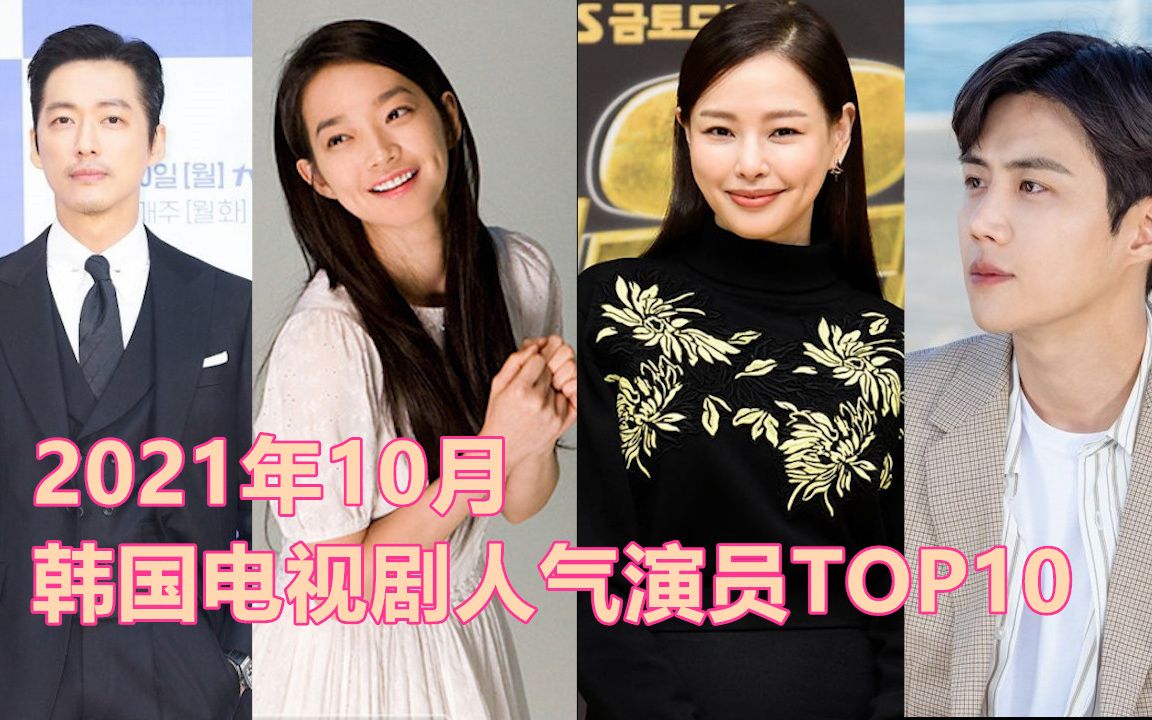 2021年10月韩国电视剧人气演员top10,南宫民变身肌肉男占据第一!《海岸村恰恰恰》男女主演金宣虎,申敏儿排第几?哔哩哔哩bilibili