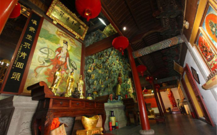 天下第一财神庙,杭州灵顺寺,祝大家财源滚滚