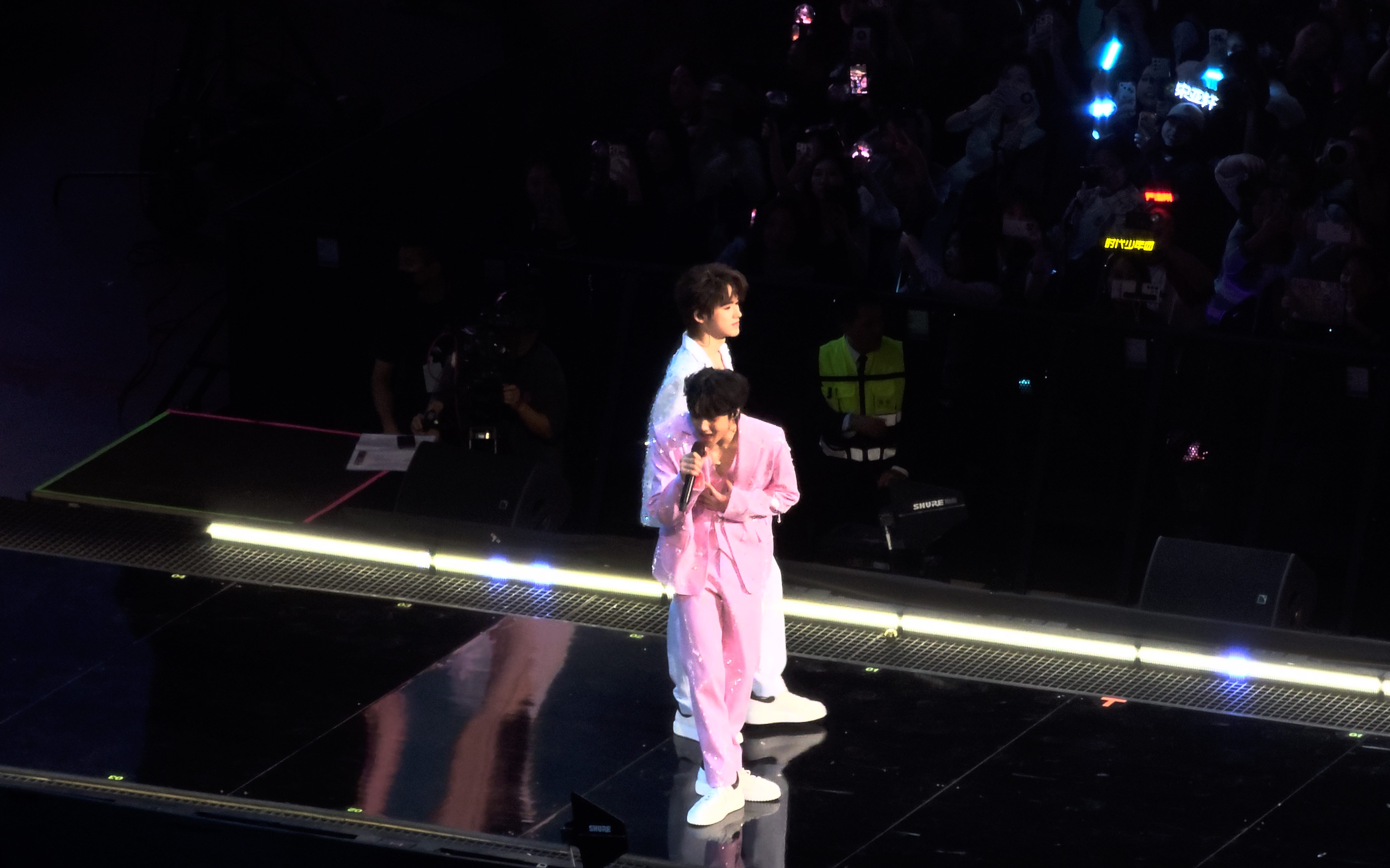 宋亚轩刘耀文《疲惫的爱》4k饭拍横屏|23.11.18四周年澳门演唱会