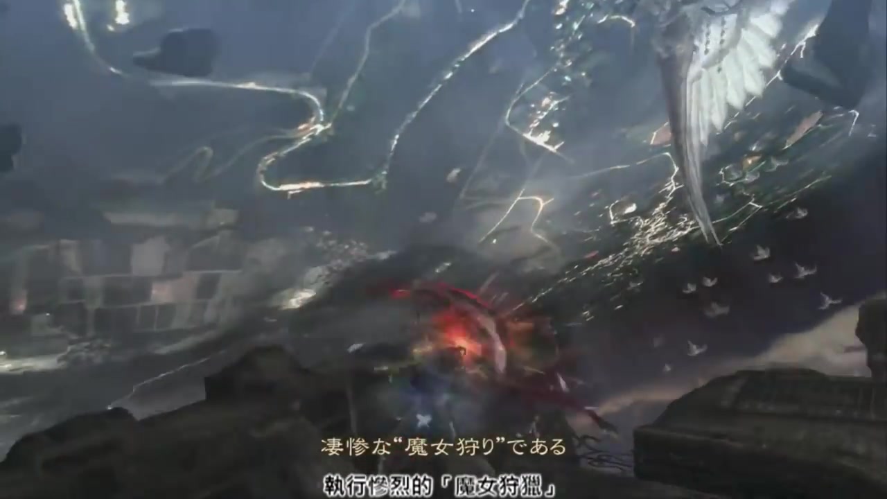 [图]【魔兵驚天祿】【猎天使魔女】【Bayonetta】 流程剧情日語中文字幕01 (翻譯修正版)