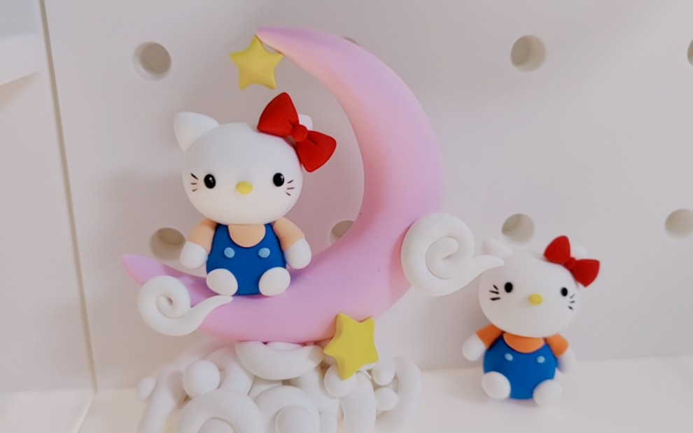 hellokitty手工粘土