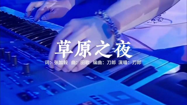 音乐分享 #刀郎 #经典老歌#草原之夜 #现场演唱