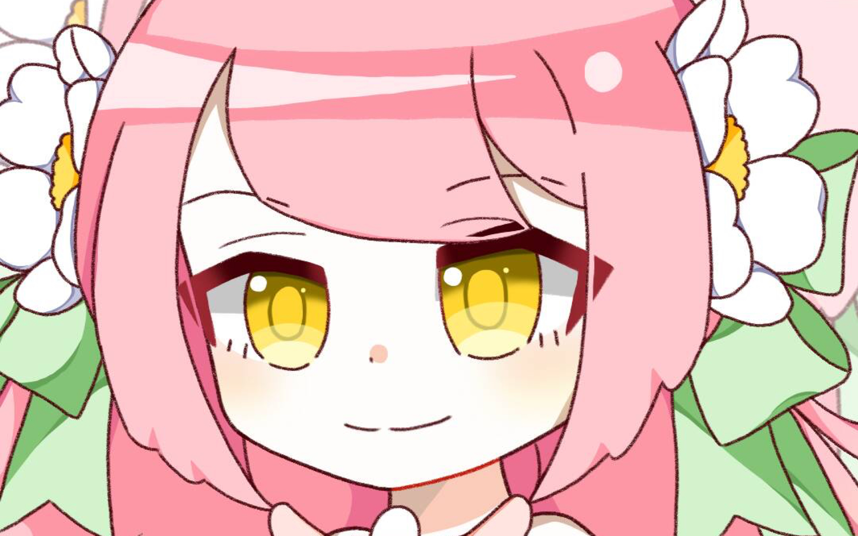 【画世界/指绘】雪城爱升级套装绘画过程