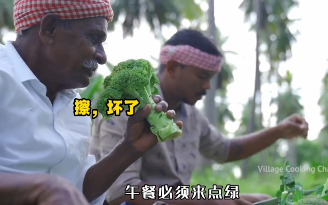 简简单单,咖喱五兄弟为大家做了一锅菜花鸡哔哩哔哩bilibili