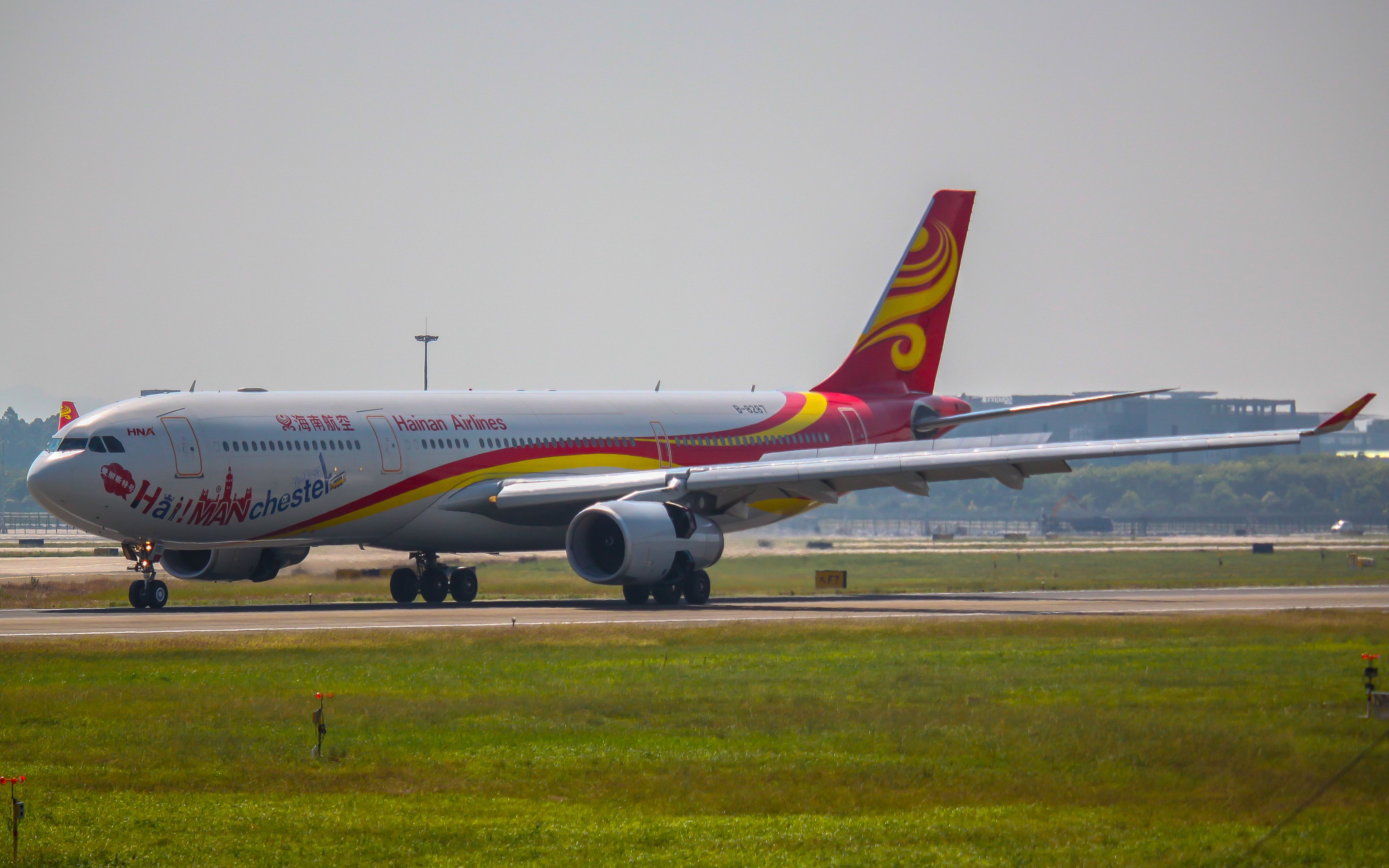 haimanchesterlivery海航曼切斯特彩绘can西跑