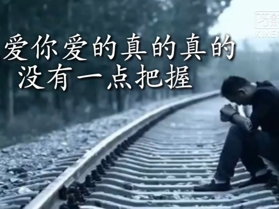 [图]《唱着情歌流着泪》祁隆 歌词版MV