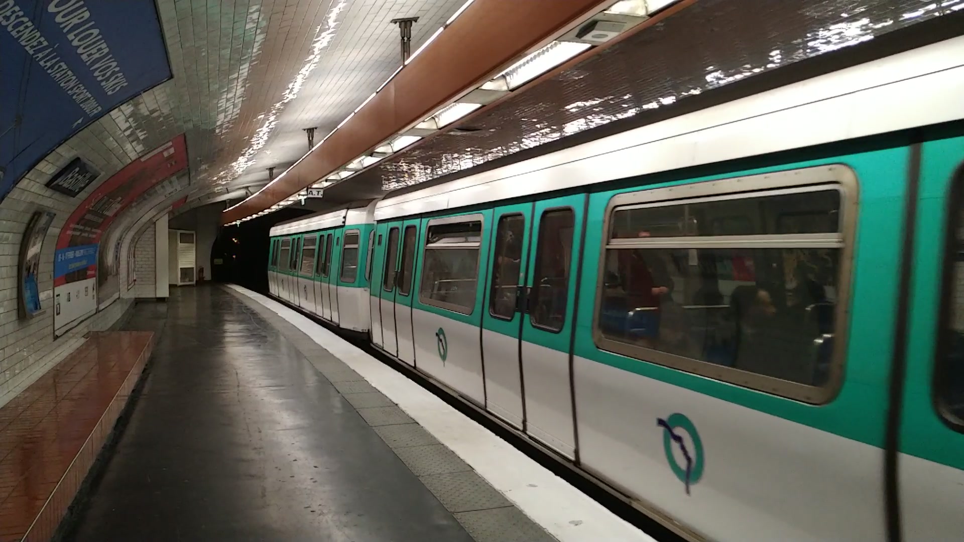 【巴黎地铁】7号线·13秒快速乘降