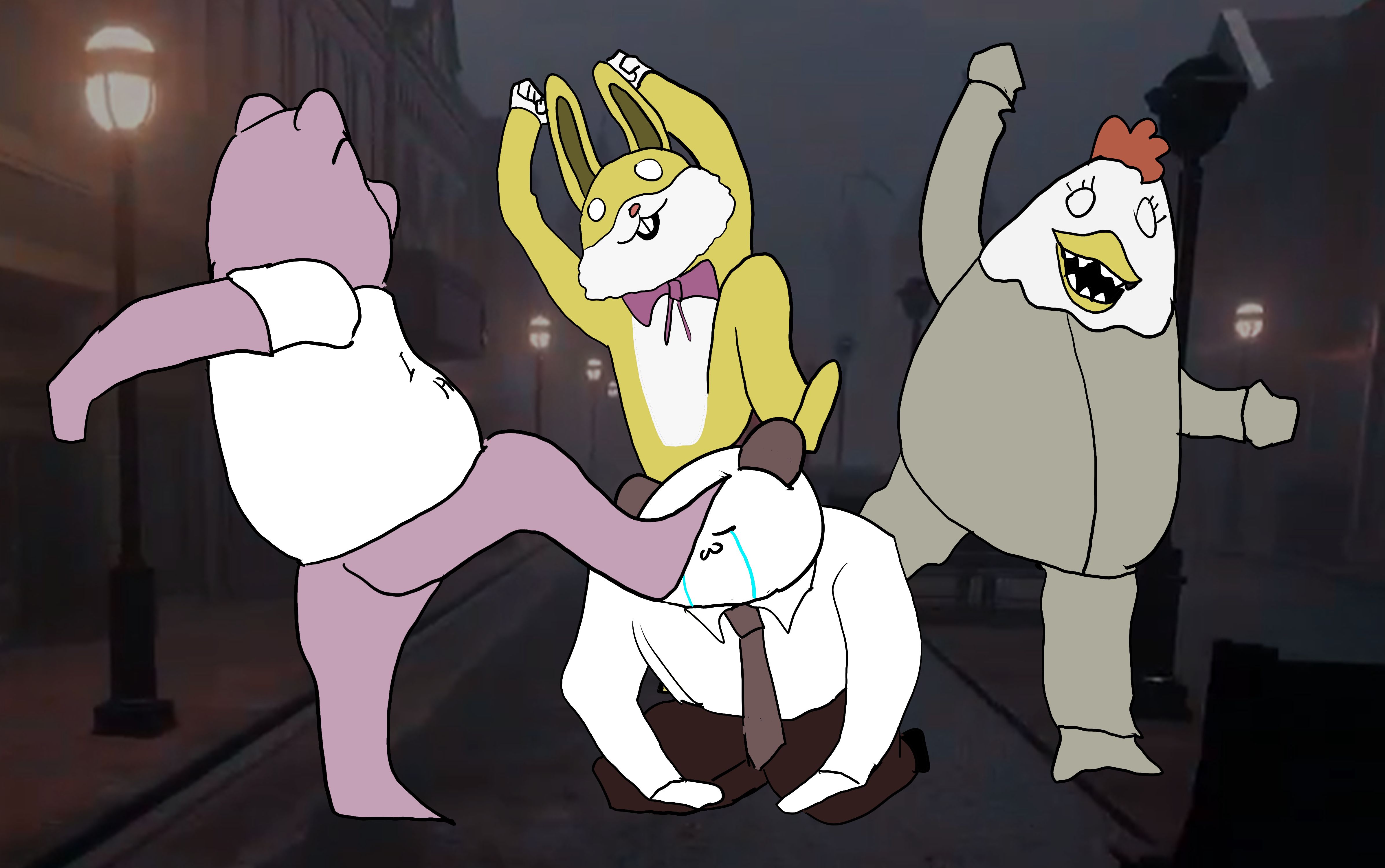 才七天就和欢乐帮打成一片了!