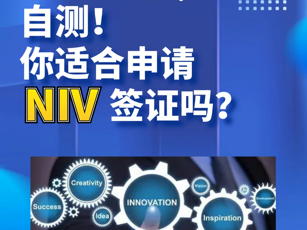 自测,你适合申请澳洲NIV签证吗?哔哩哔哩bilibili