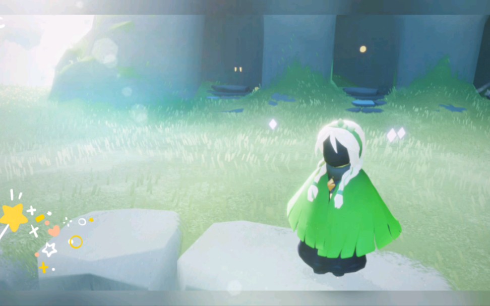 【光遇日常】绿丝带&绿芽斗篷,绝配!