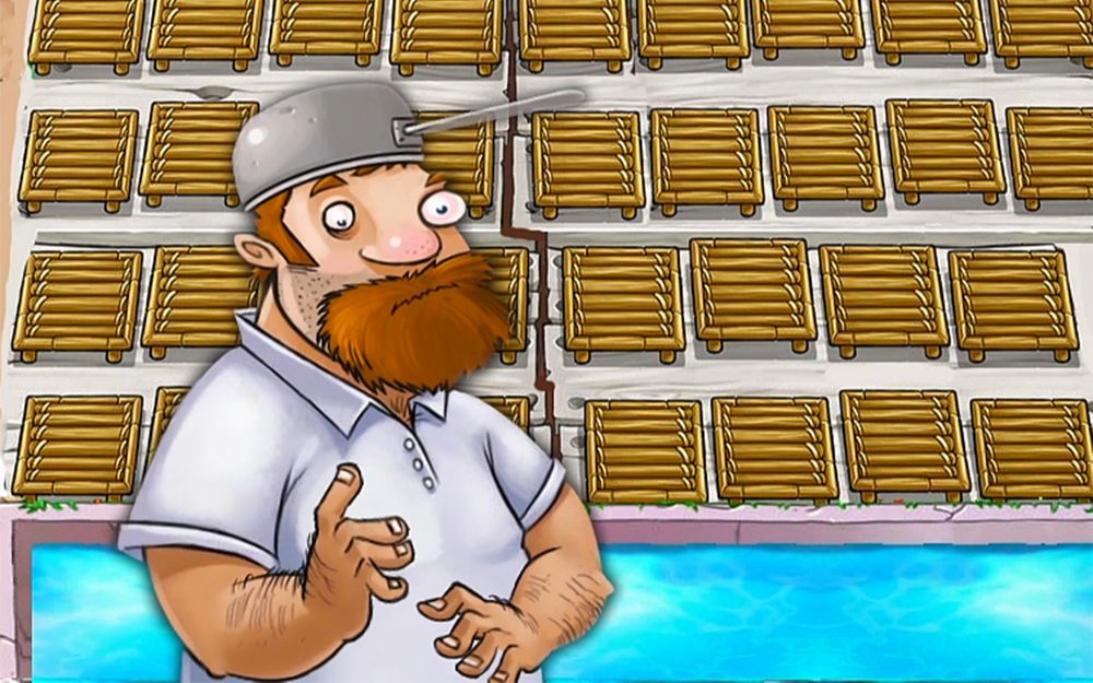 自制关卡:戴夫的泳池花园!