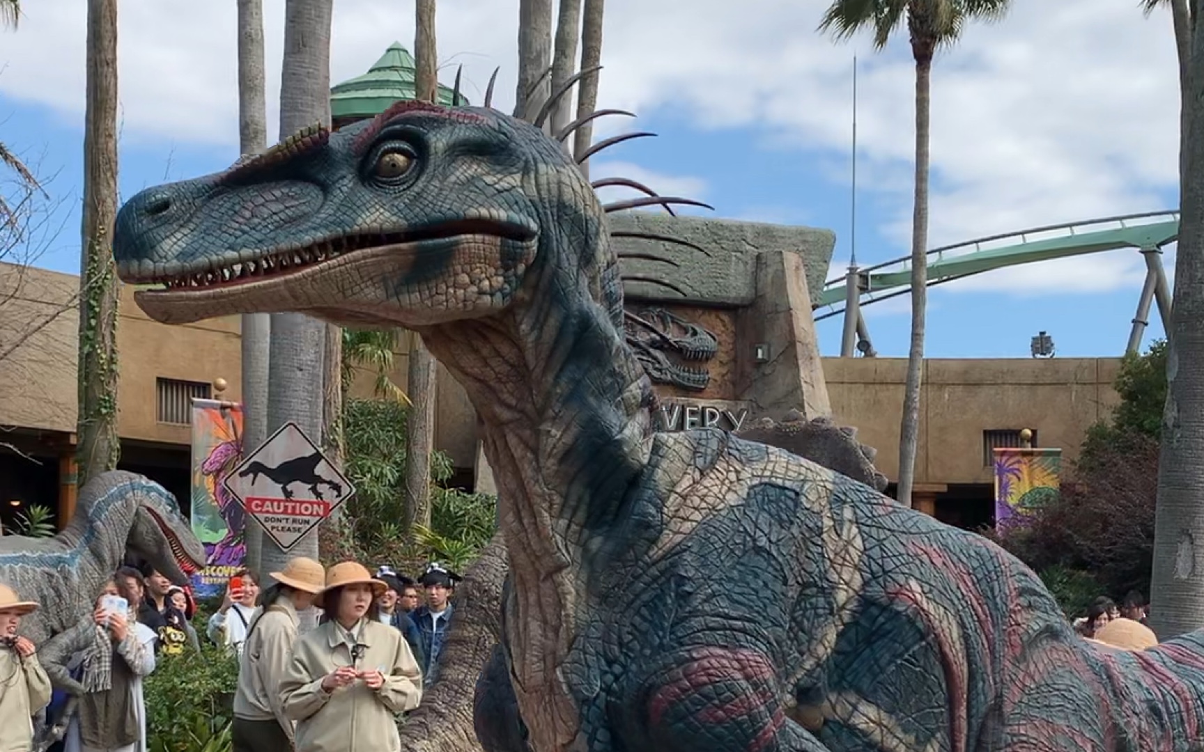 大阪环球影城 侏罗纪公园 我的恐龙朋友