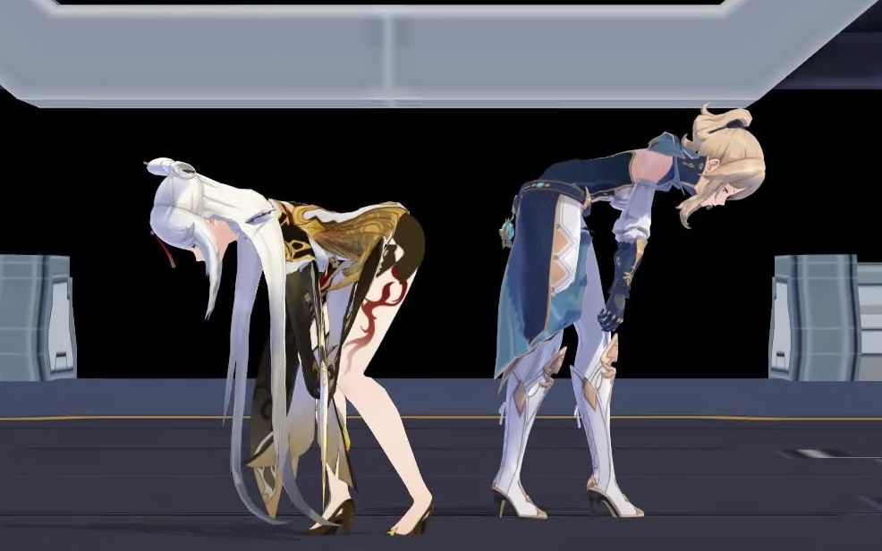 [图][MMD]琴和凝光一起跳舞