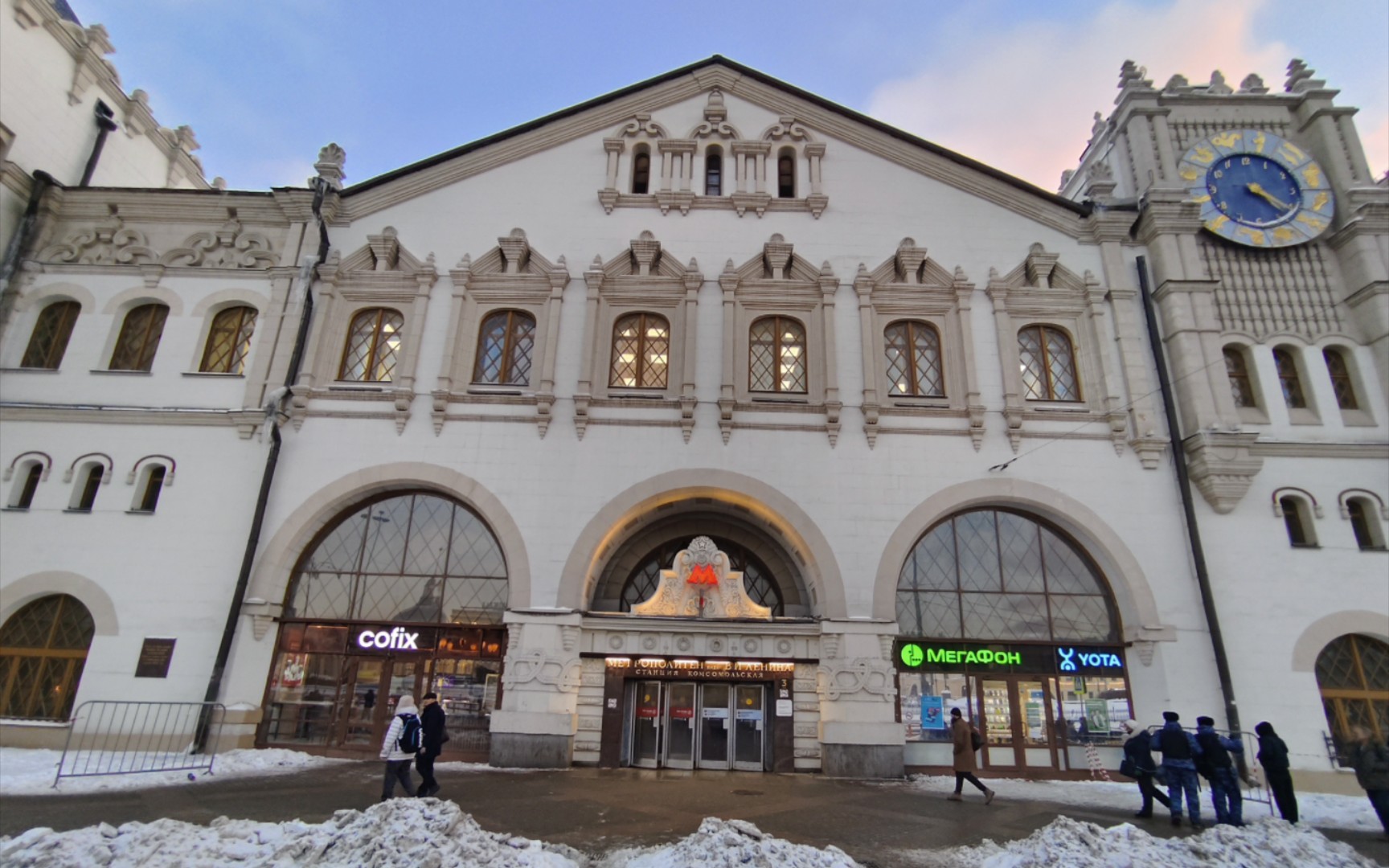 列宁格勒地铁站,第一视角游览.