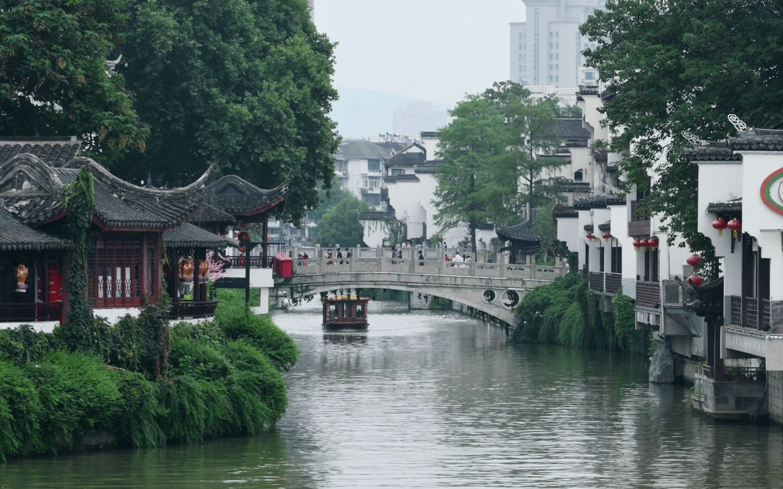 [图]金陵梅雨季，看尽十里秦淮