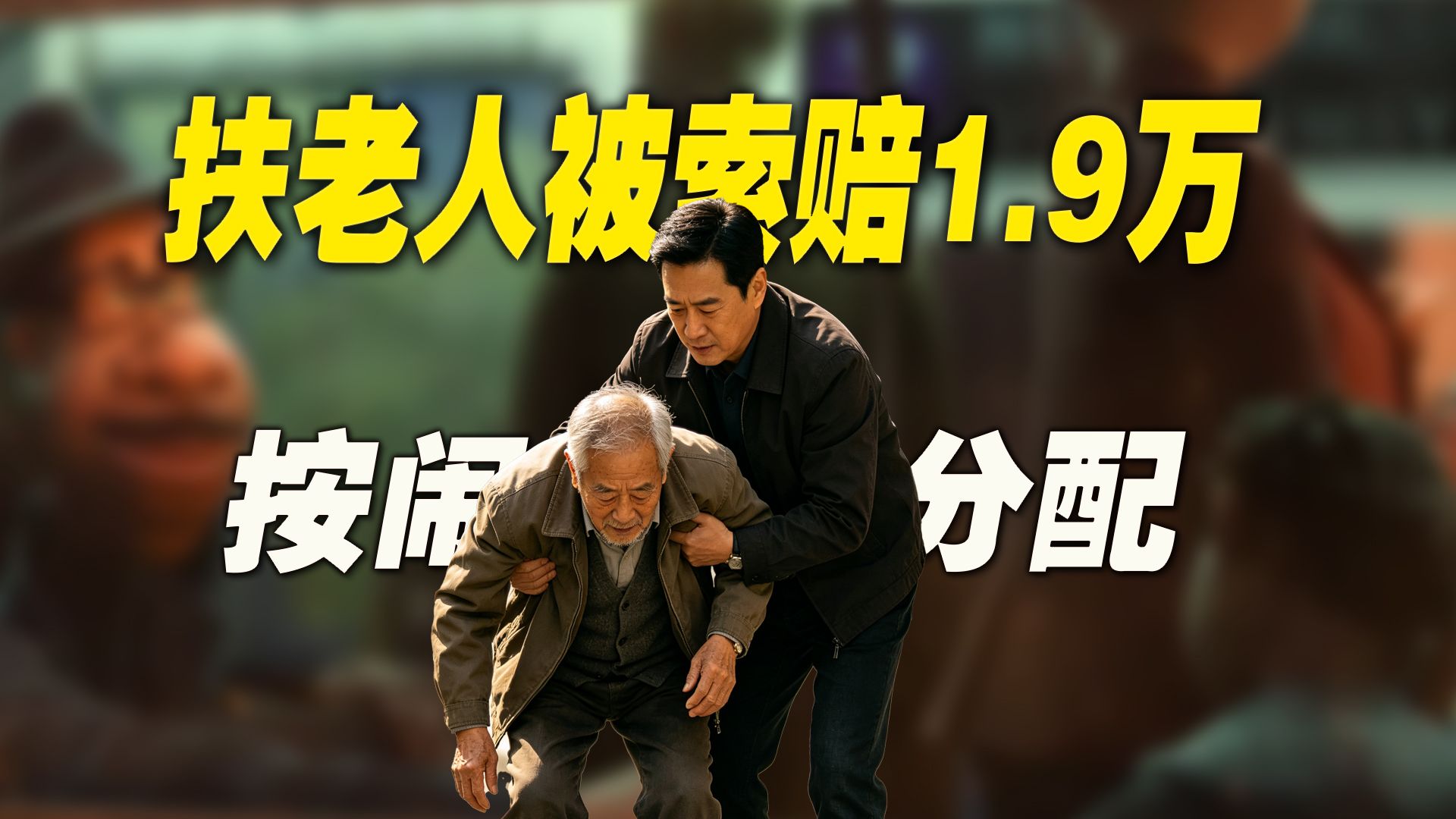 扶老人被索赔1.9万：到底是谁在奖励“按闹分配”？