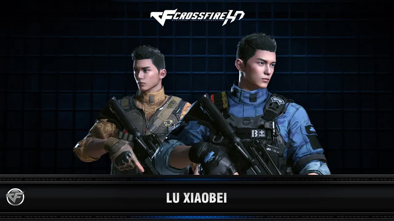 cfhd人物展示路小北这个建模还可以吧