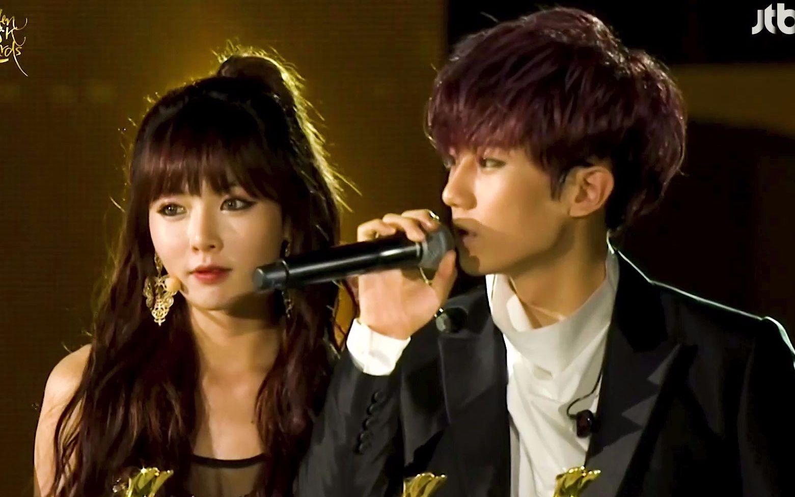 张贤胜&金泫雅-trouble make 130119"最佳舞蹈表演"奖-gda