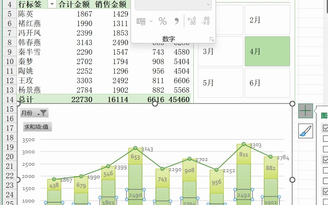 [图]跨表汇总数据分析，一步操作搞定