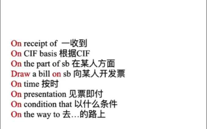 自考00094外贸函电 第一题20分 第二题25分 的高频短语 固定搭配整理(也是我的高频错题列表;)哔哩哔哩bilibili