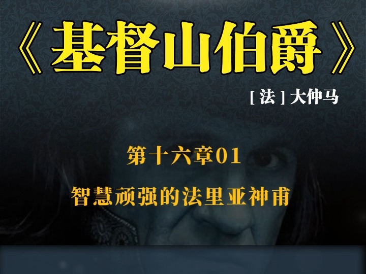 《基督山伯爵》 第十六章01 智慧顽强的法里亚神甫哔哩哔哩bilibili