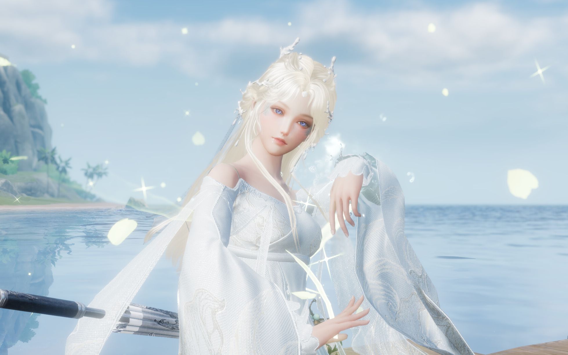 【剑网3】成女一代花朝·绿 二代七夕 神道狐颜动作展示