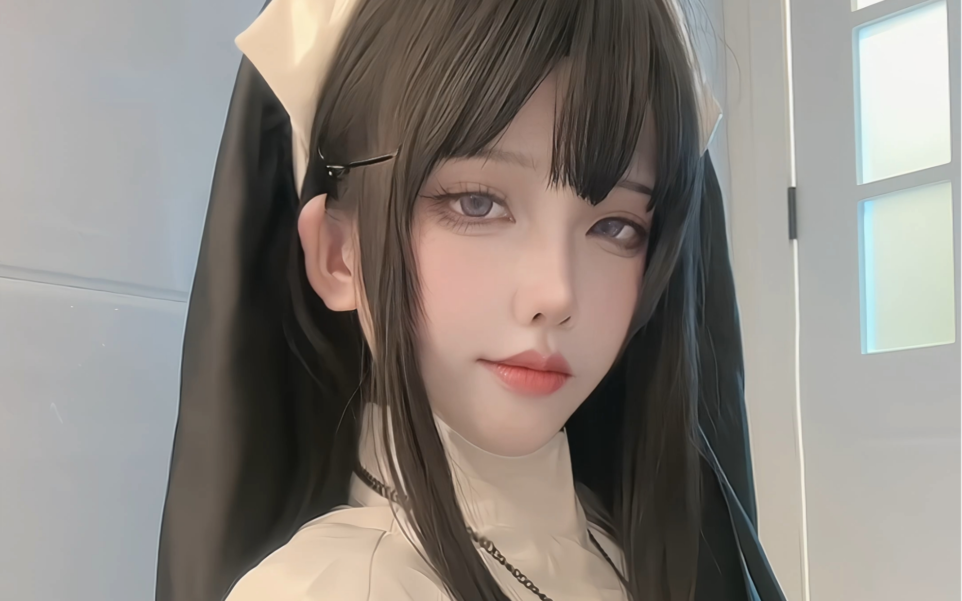 【瑾曦曦曦_】不懂皮衣修女的有难了!