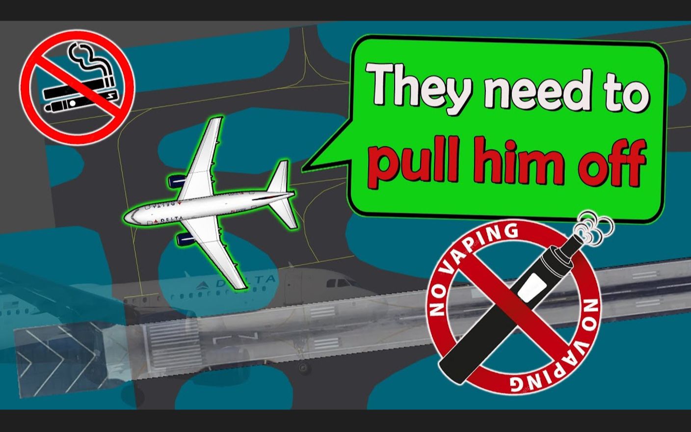 【atc录音】乘客抽电子烟导致飞机滑回