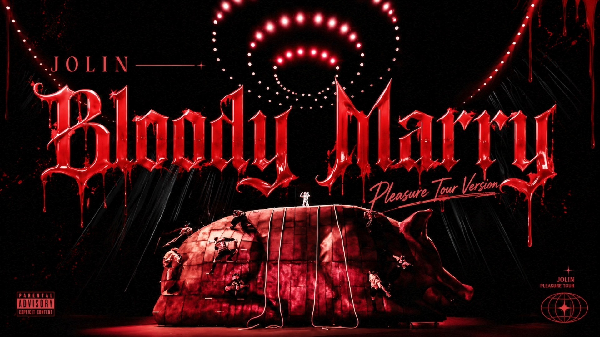 蔡依林 JOLIN - Bloody Mary (Pleasure 巡演版本) 录音室版本