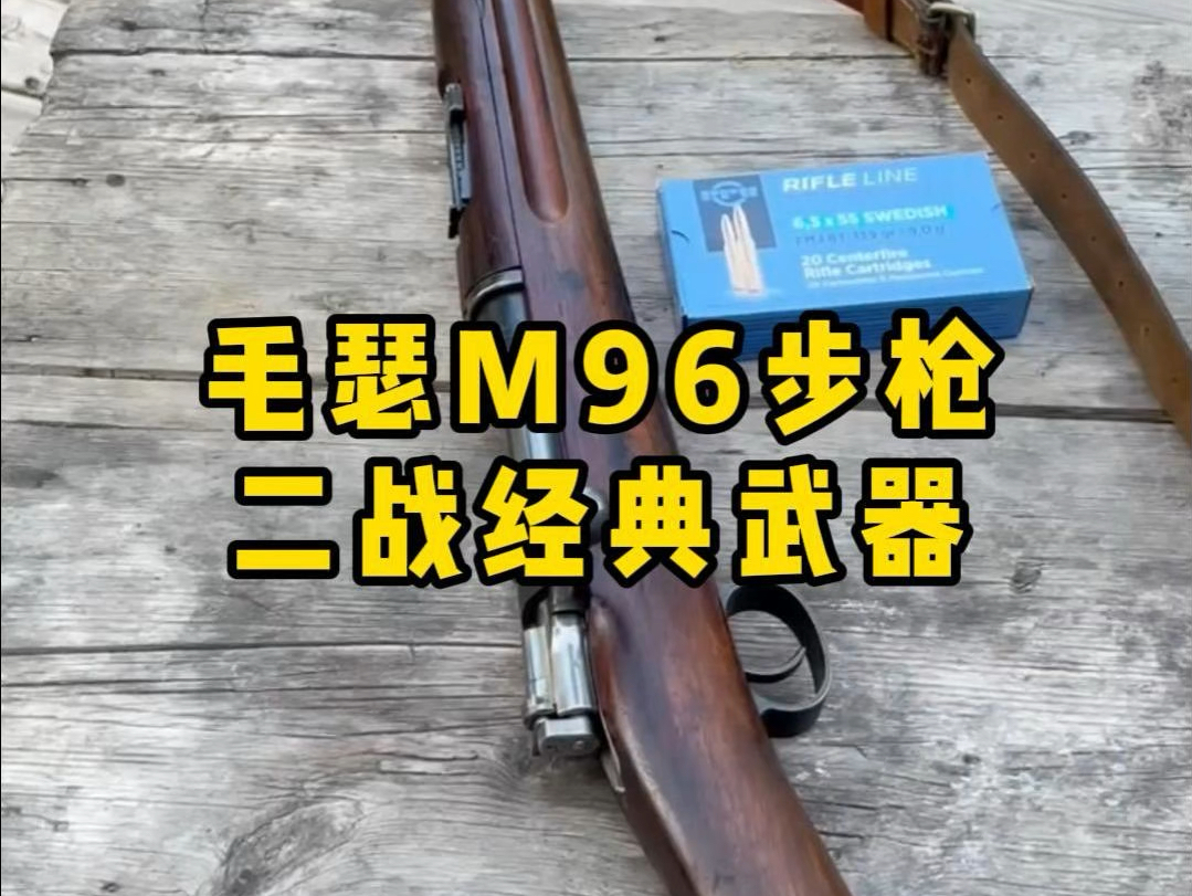 毛瑟M96栓动步枪,二战经典武器哔哩哔哩bilibili