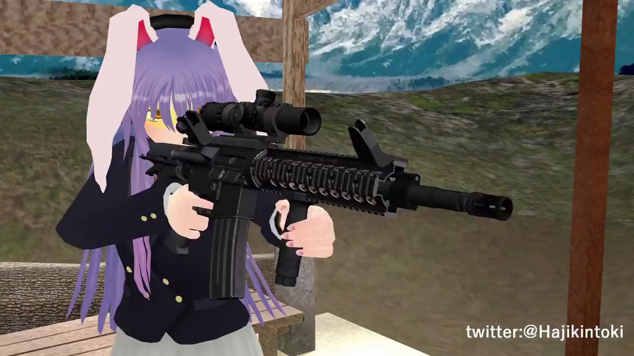 【东方mmd】东方军火库——铃仙