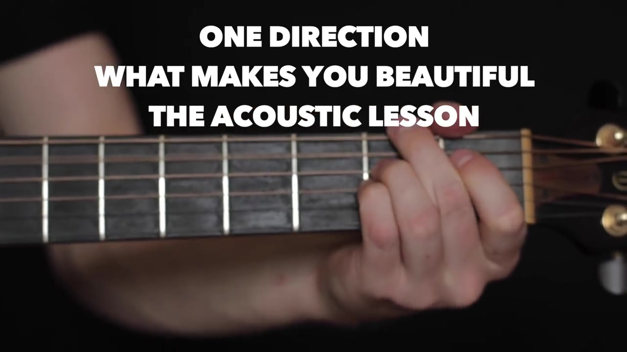 [图]【吉他教学】One Direction- What Makes You Beautiful