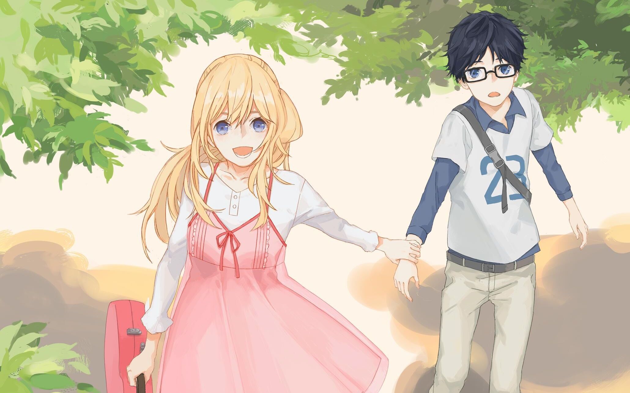 这里是四月は君の嘘】【混剪】因为憧憬,所以欣喜--【1】鸽子与少年