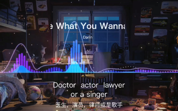 [图]经典励志歌曲Be What You Wanna Be，无损音质，熟悉的旋律，感动满满