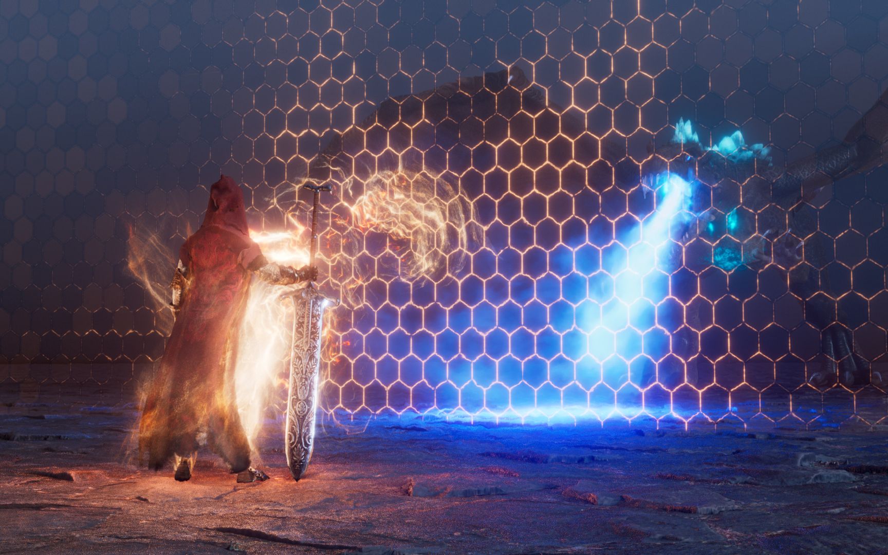 houdini影视特效个人作品-魔法护盾(karma xpu渲染)