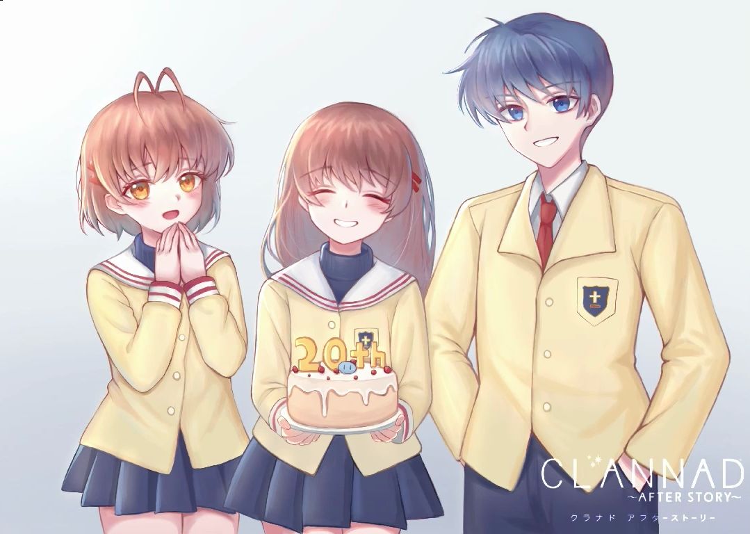 [图]【CLANNAD/绘画】20周年贺图