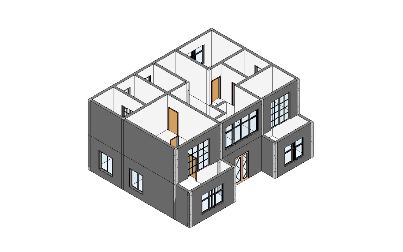 1 x初级bim2022第四期第三题_别墅02