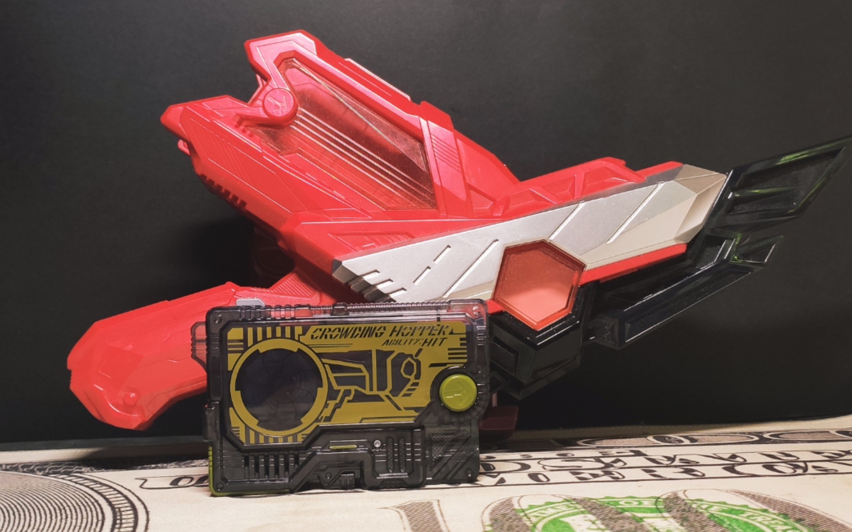 假面骑士亚巴顿 群居蝗虫密钥 斩击驱动器dx品测【咕咕是肥多】_哔哩