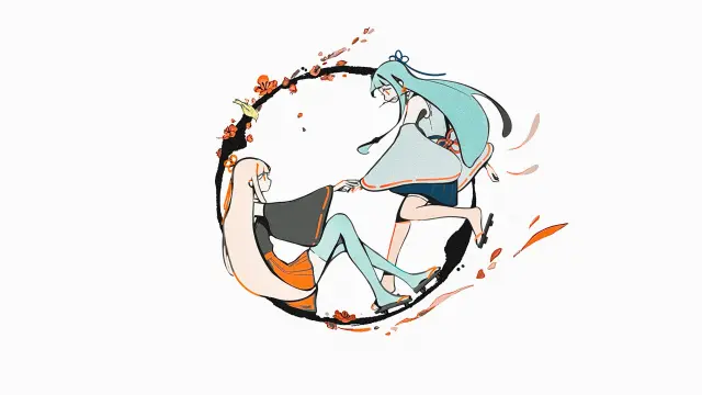 莺落梅枝