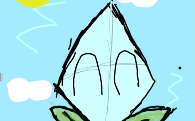 植物大战僵尸棱镜草绘画_哔哩哔哩_bilibili