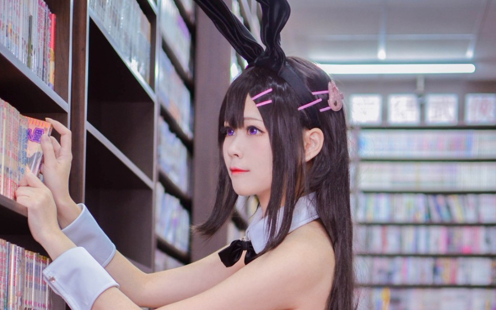 cos青春猪头少年不会梦到兔女郎学姐这难道就是梦吗