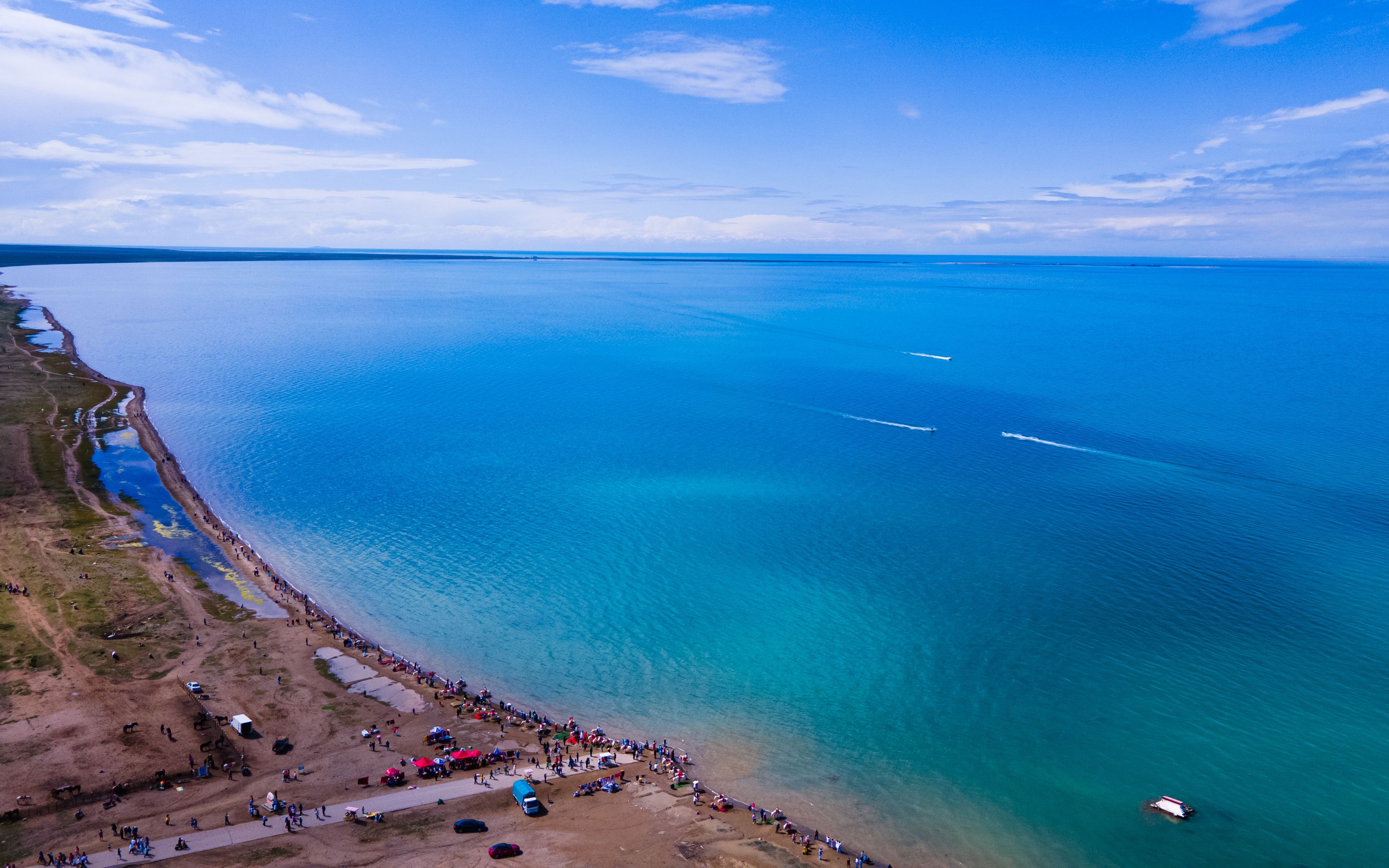 大疆air2 青海湖&茶卡盐湖航拍